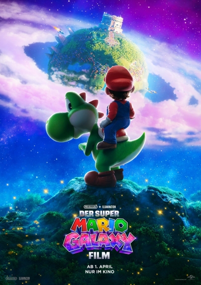 Filmplakat DER SUPER MARIO GALAXY FILM 
