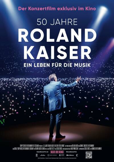 Filmplakat 50 Jahre Roland Kaiser 